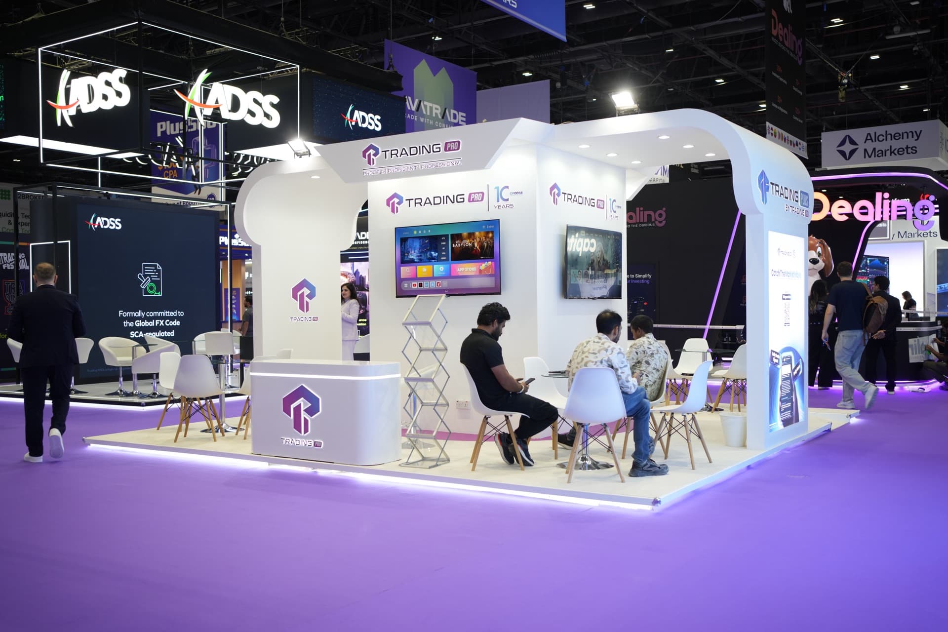 Exhibition booth design & branding